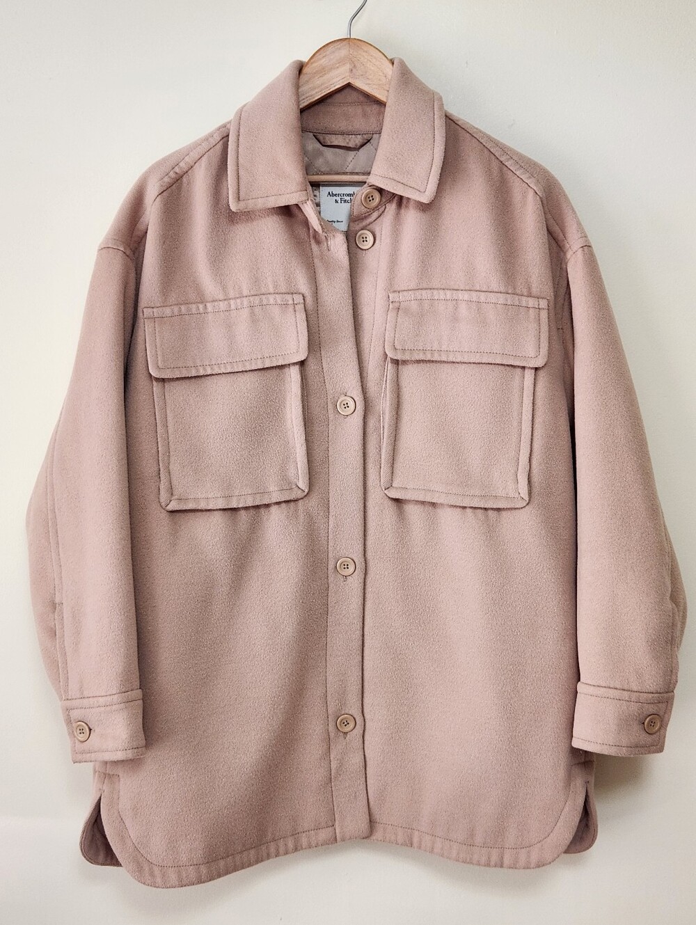 Abercrombie Classic Insulated Overcoat Jacket - S